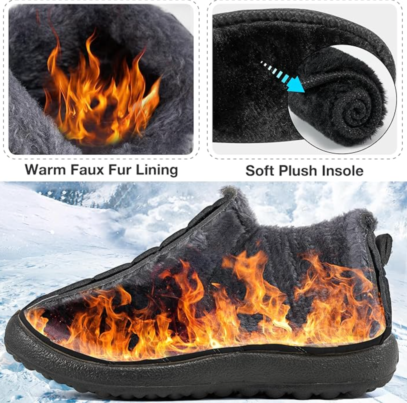 Waterproof & Non-Slip Traction Boots